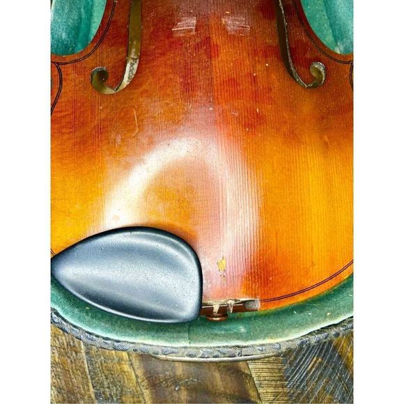 VINTAGE German Antonius Stradivarius Cremonensis, Faciebat Anno 3/4 size violin - Picture 12 of 16